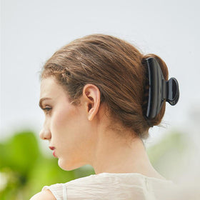 Fsmiling close-up of celluloid texture, durable finish for comfortable hold