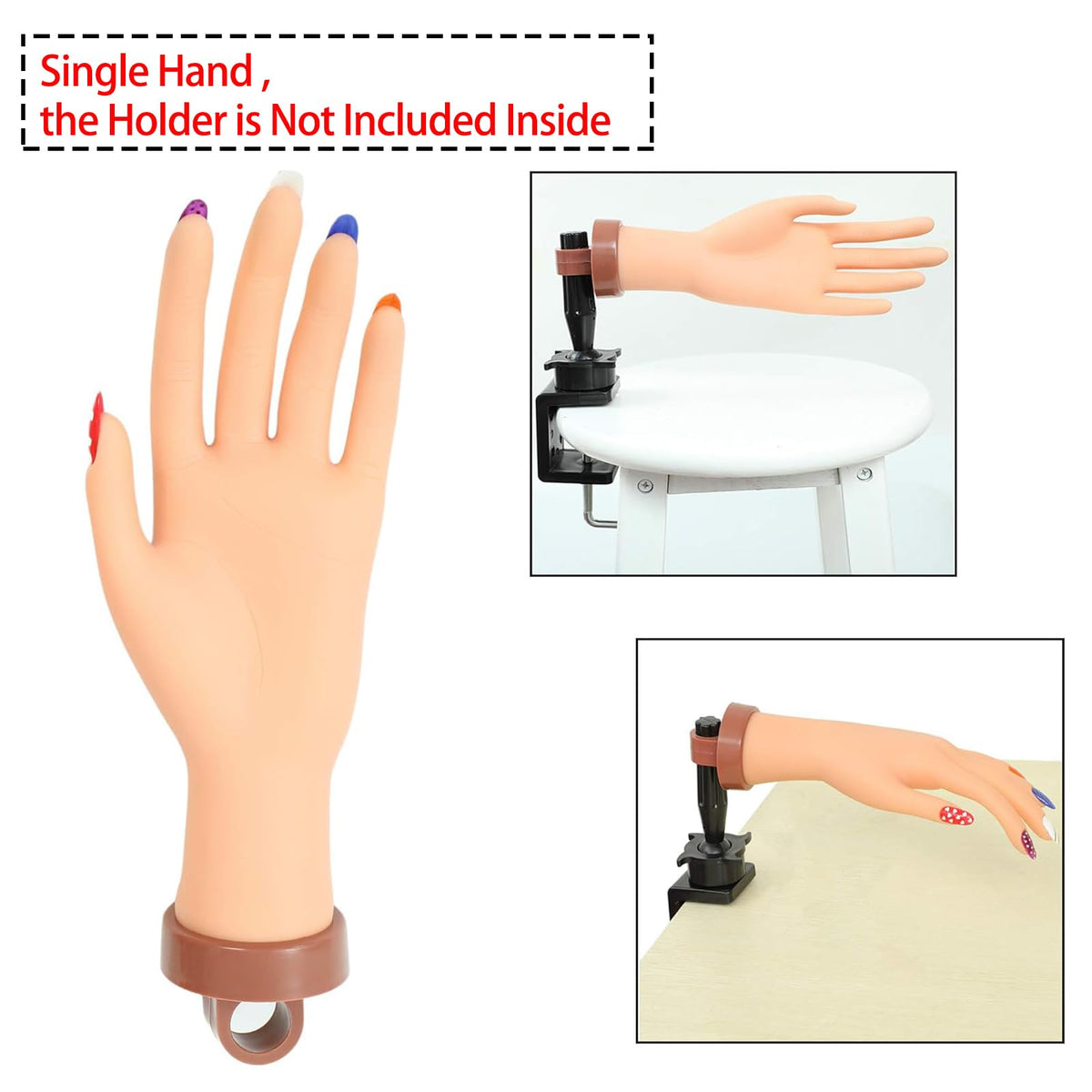 FU SHEN close-up of flexible fingers demonstrating realistic movement benefit