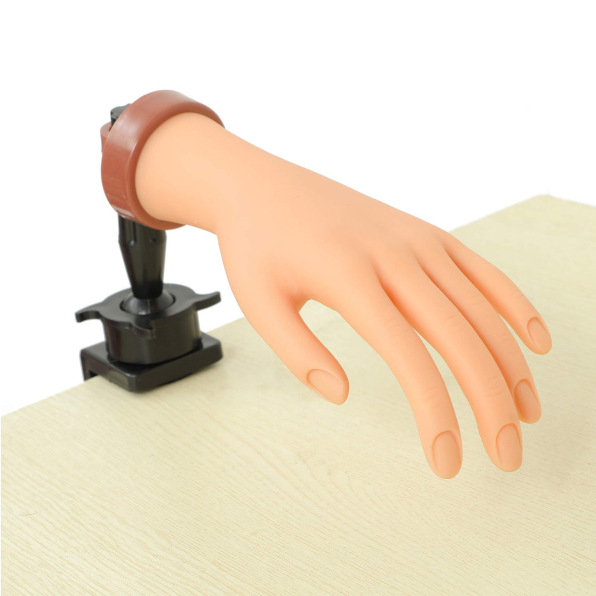 FU SHEN front view of nude practice hand showing natural pose and stability