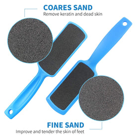 Fu Store close-up of double-sided rasp surfaces for coarse removal and fine smoothing