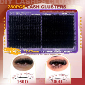 FUBBZRUI close-up of faux mink fibers highlighting soft texture and light weight