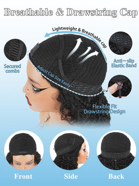 Fuduete styled in a high ponytail demonstrating versatile updo capability