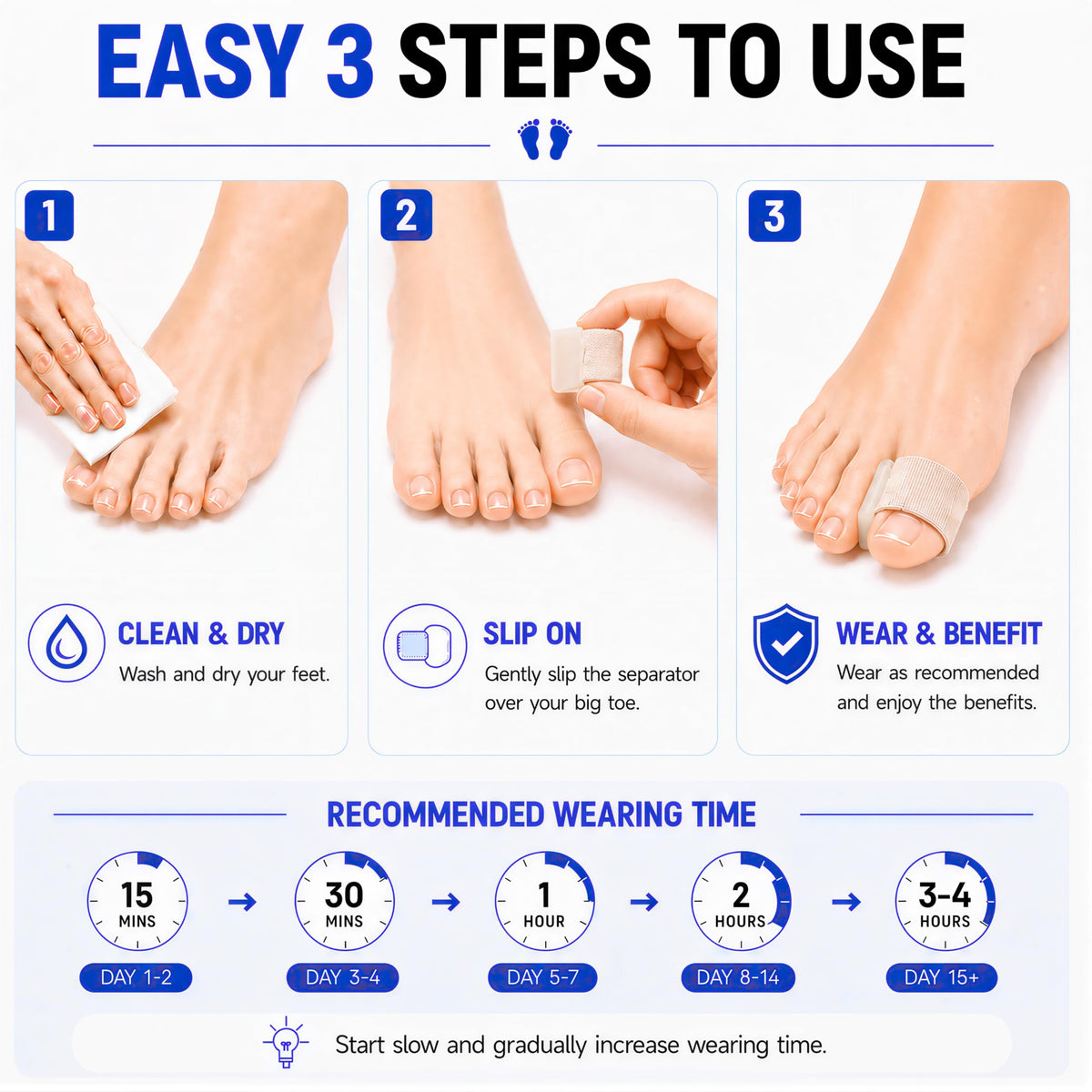 FULEEAN in a sandal lifestyle shot showing reduced toe rubbing