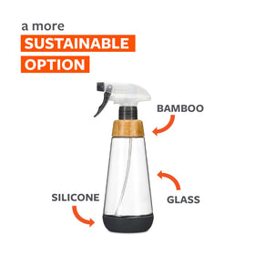 Full Circle wide neck open for easy refills and spill-free pouring benefit