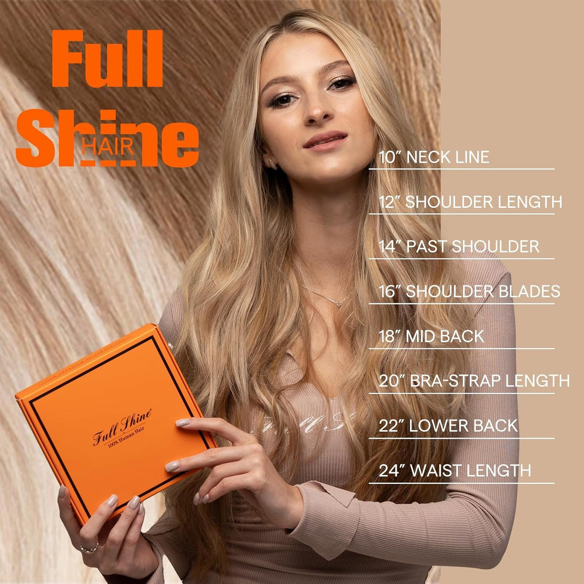 Full Shine stylist applying tape-in weft demonstrating gentle technique