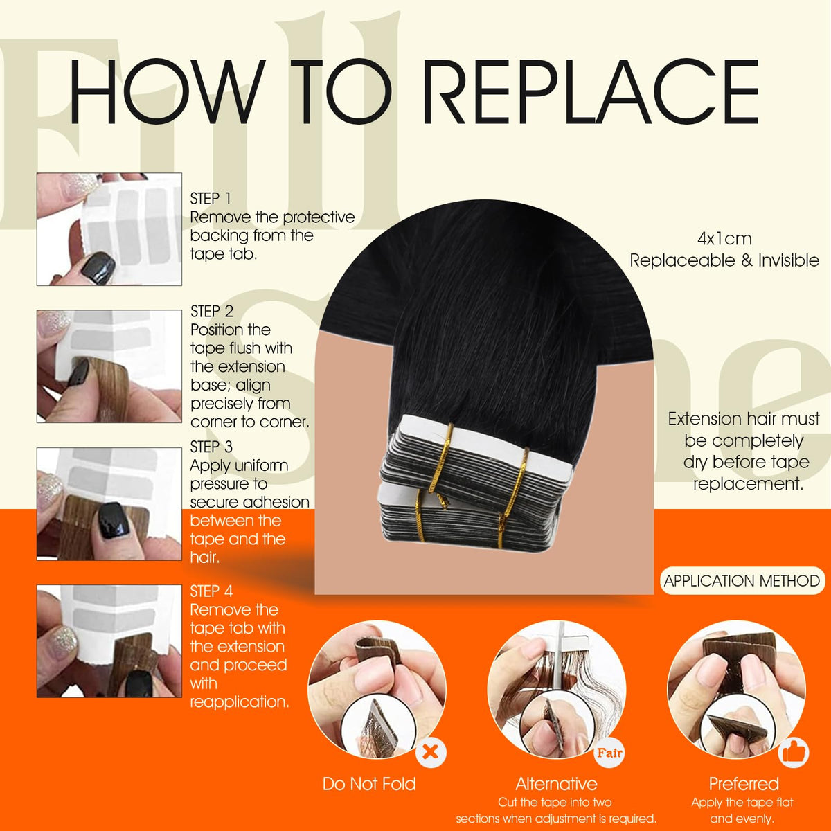 Full Shine application image demonstrating easy sandwich method benefit