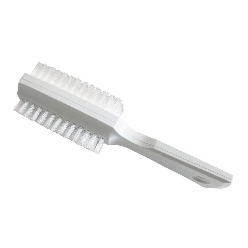Fuller Brush front view showing dual-sided brush for thorough nail cleaning