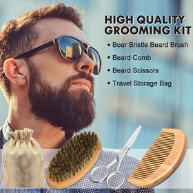 FULLLIGHT TECH boar bristle brush detail demonstrating even oil distribution