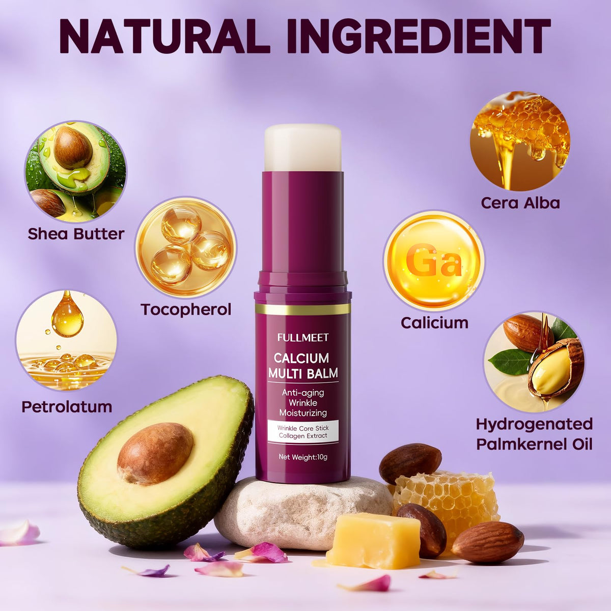 FullMeet applying the balm to under-eye area to visibly smooth and hydrate