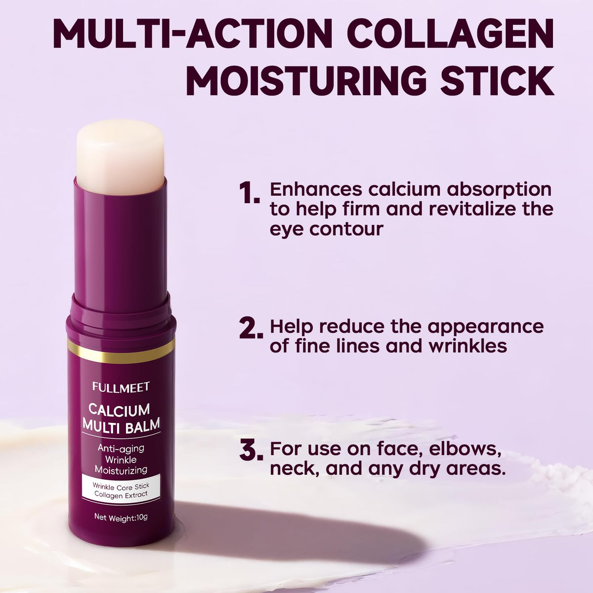 FullMeet used on the neck in a lifestyle setting for convenient firming support