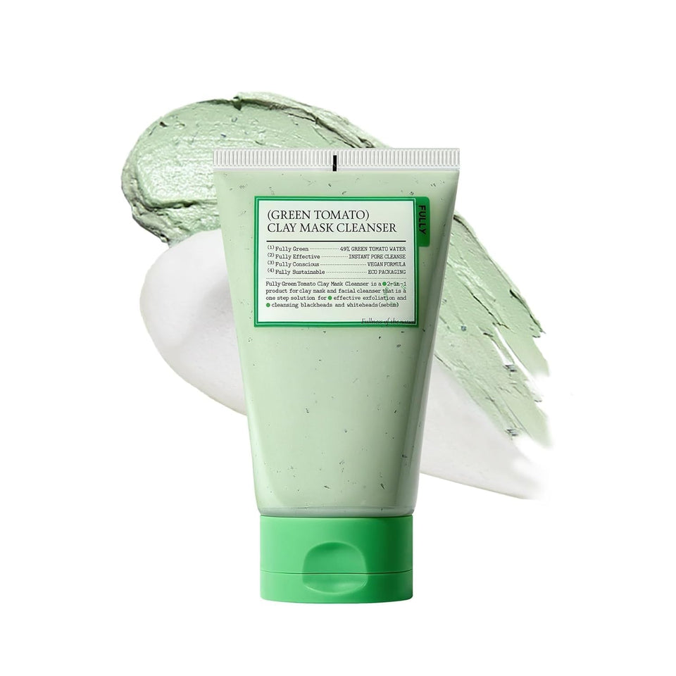 FULLY front packaging showing cleanser tube and product name for shelf appeal