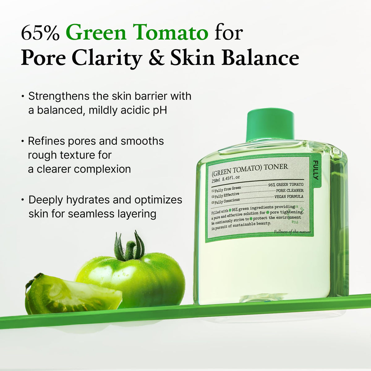 FULLY texture close-up drops showing lightweight, hydrating finish