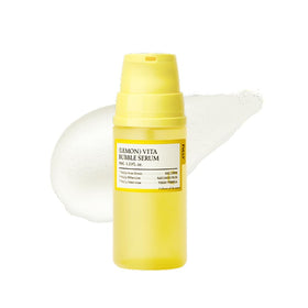 FULLY front bottle showcasing serum and label for instant radiance