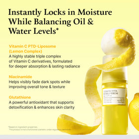 FULLY organic Jeju lemon water ingredient shot highlighting potent citrus nutrients