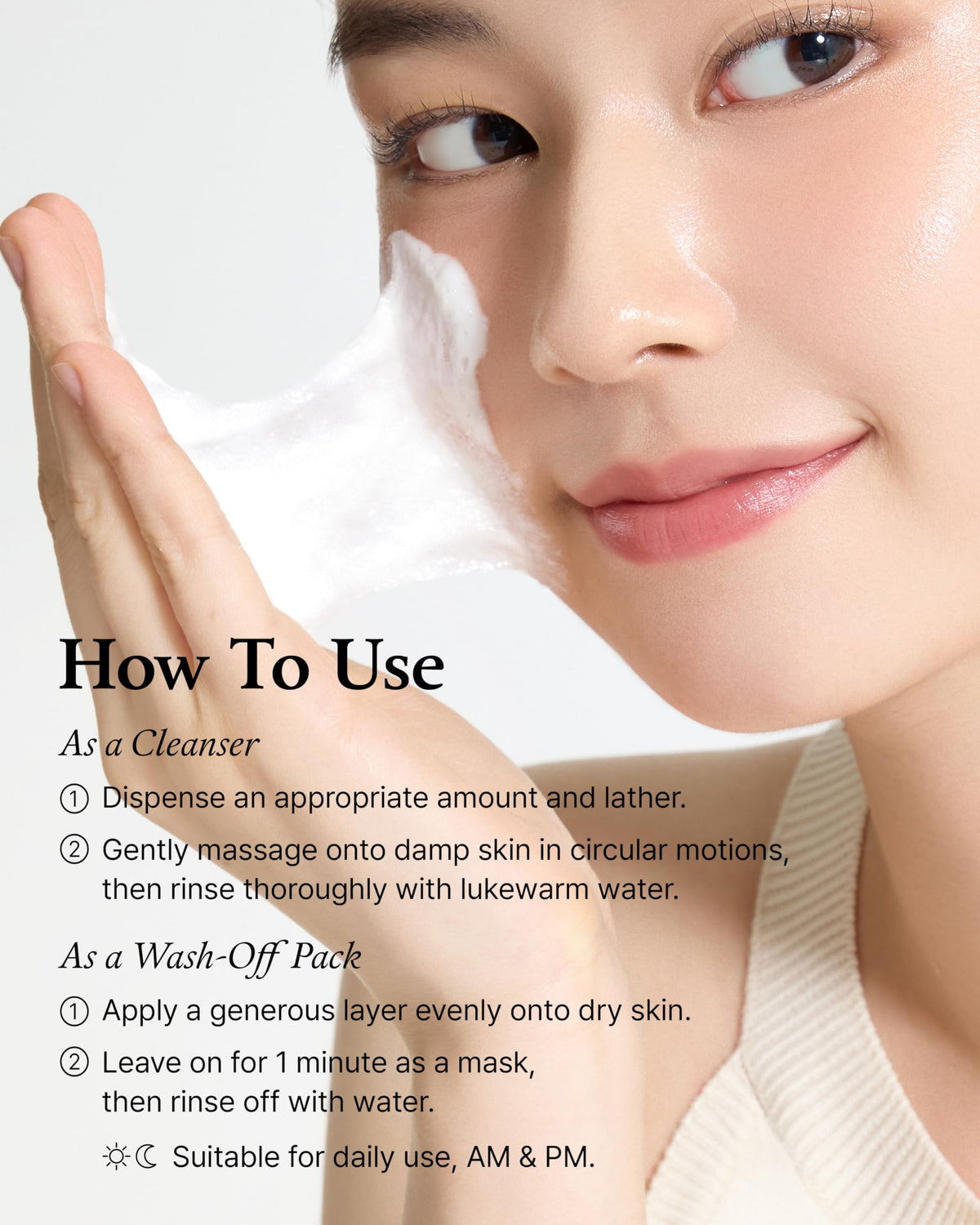 FULLY in bathroom routine setting conveying calming, barrier-friendly care