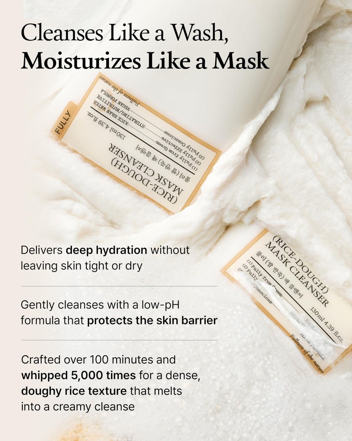 FULLY dispenser releasing product for easy, controlled application benefit