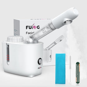 FULOG steamer control panel and label showing simple operation and safety benefit