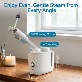 FULOG steamer adjustable nozzle closeup showing precise steam control benefit