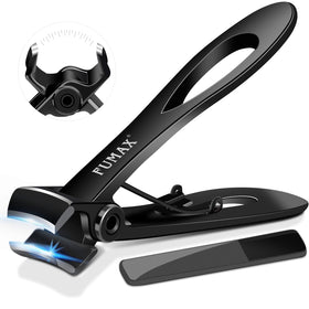 FUMAX front view of clippers showing sturdy design and wide jaw benefit