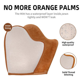 FUNAN back applicator in use across shoulder blades for solo tanning