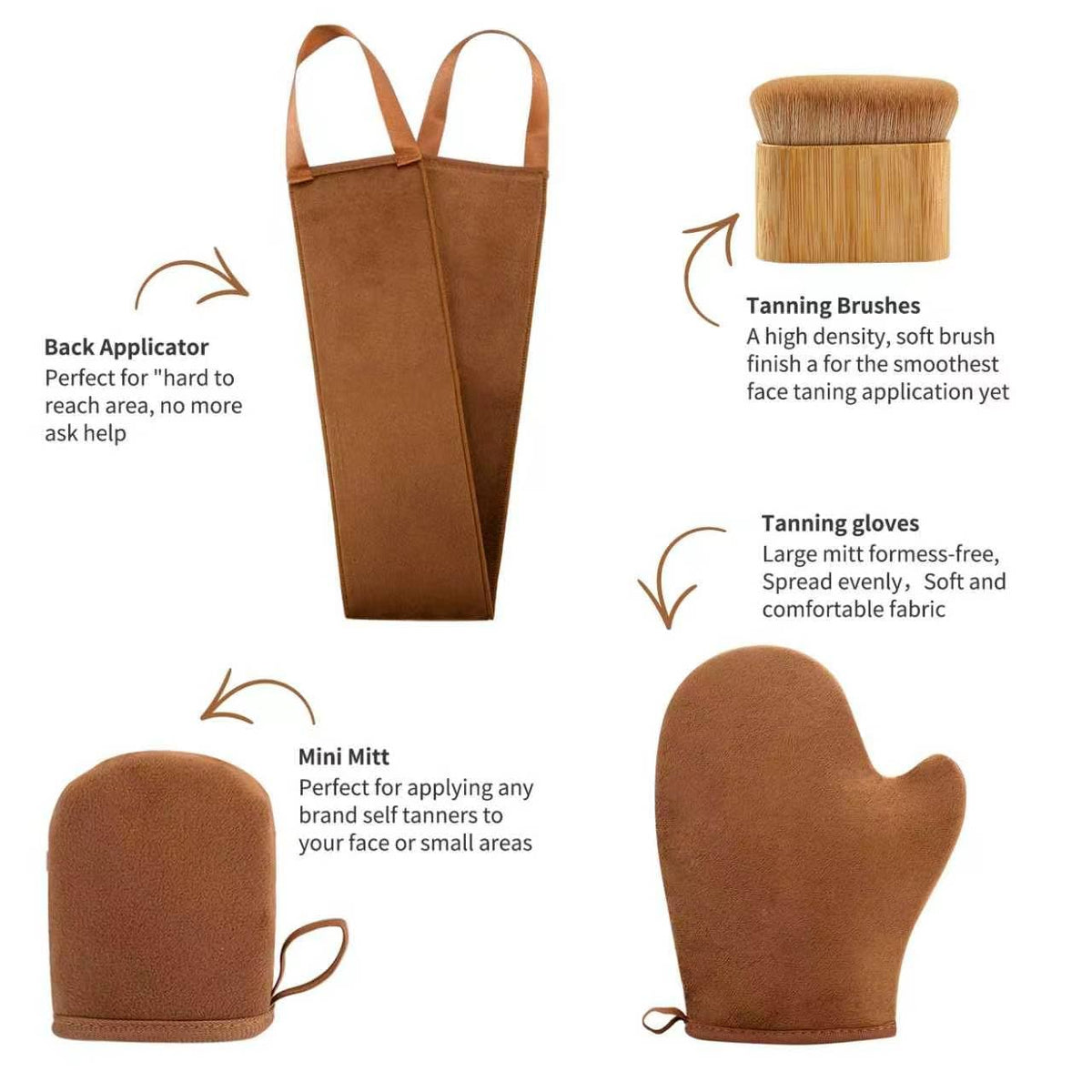 FUNAN double-sided mitt interior showing waterproof layer to protect hands