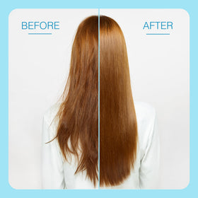 Function of Beauty avocado oil pouring to show smoothing and shine-enhancing benefit