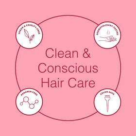 Function of Beauty product applied to damp curls showing defined, frizz-reduced results