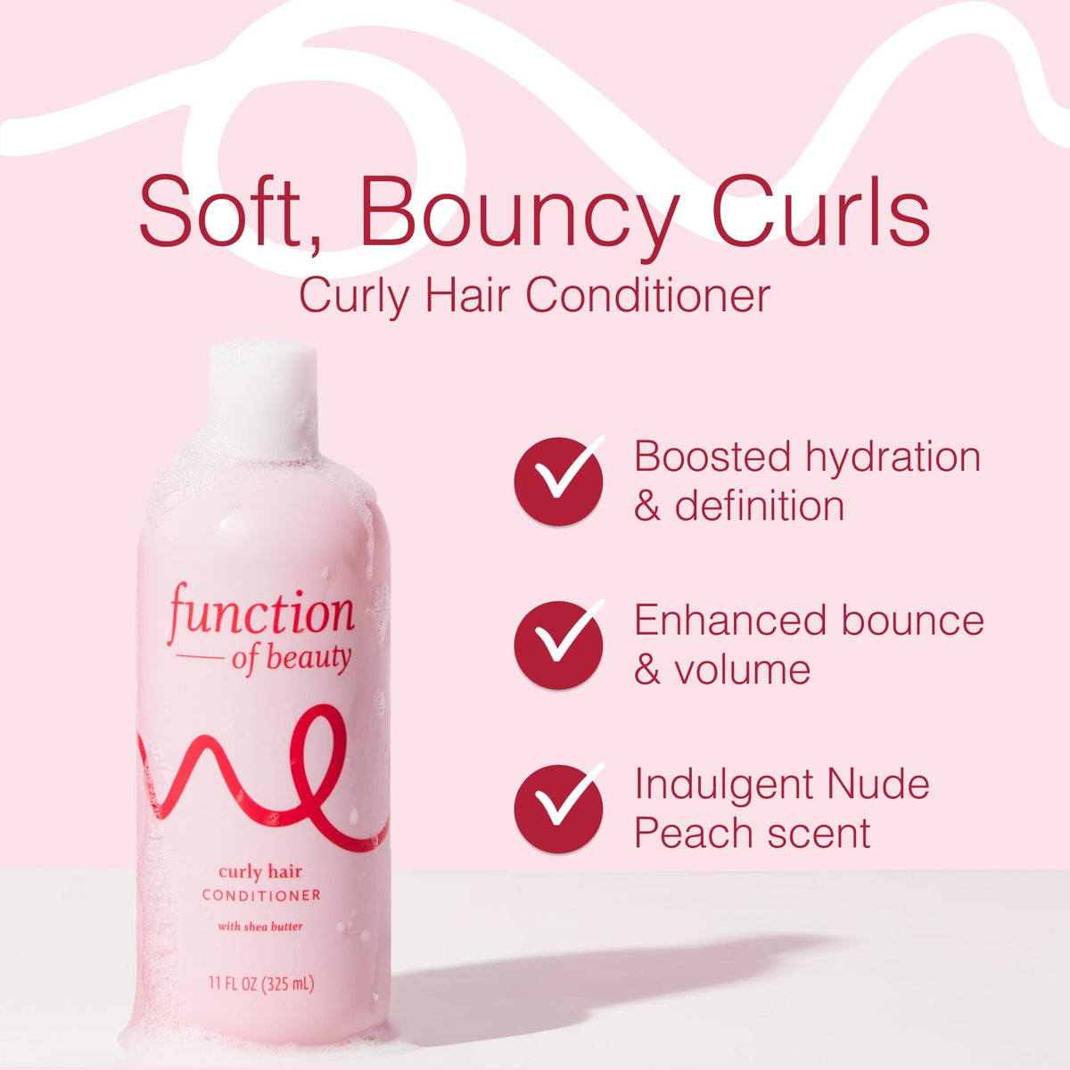Function of Beauty back label close-up showing ingredients and usage instructions