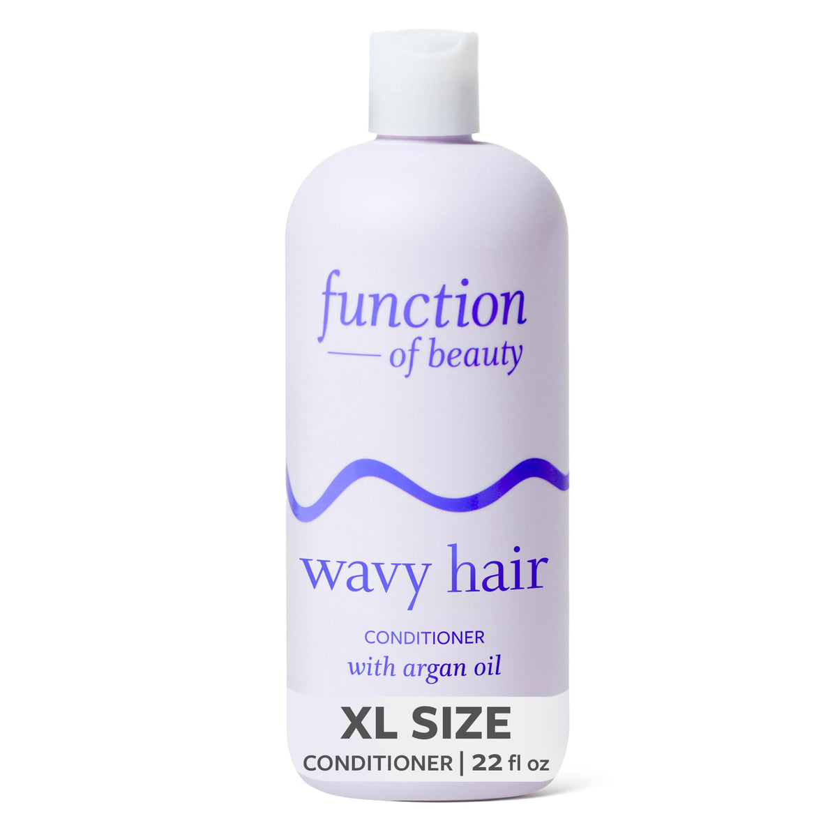 Function of Beauty front packaging showing XL bottle and product name for value