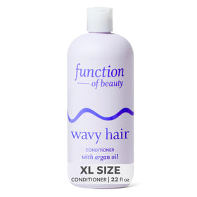 Function of Beauty front packaging showing XL bottle and product name for value