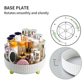 funest organizer in use with perfumes and lotions for quick selection