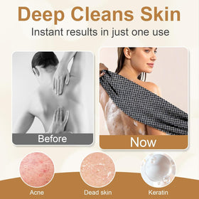 Funfunman Blissal dual-sided view showing gentle and exfoliating sides