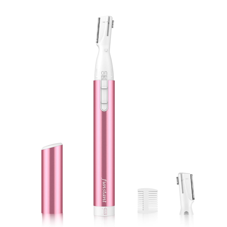 Funstant front view showing slim wand design and power button, precise control