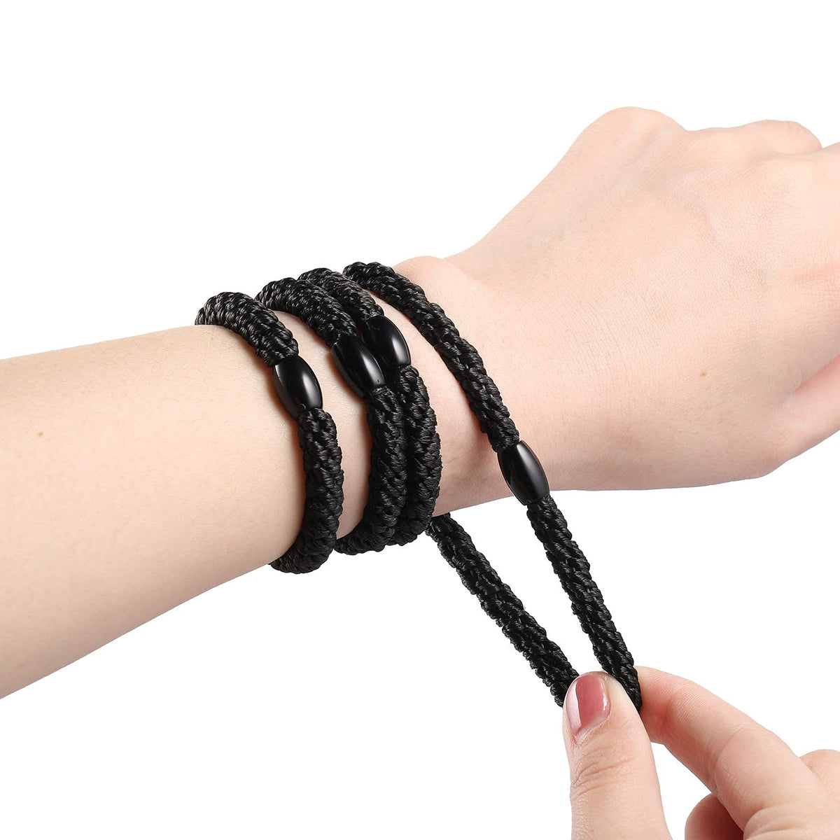 Funtopia braided texture close-up highlighting soft weave and gentle-hold benefit