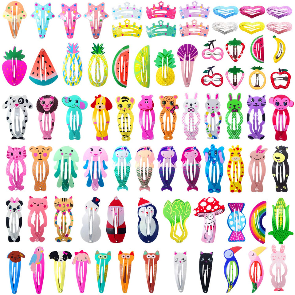 Funtopia front packaging showing 80 colorful printed clips and variety benefit