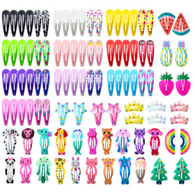Funtopia front packaging showing 100 colorful snap clips and benefits