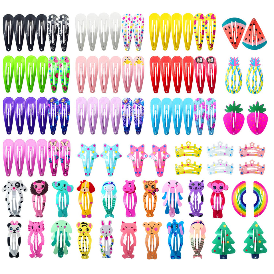 Funtopia front packaging showing 100 colorful snap clips and benefits