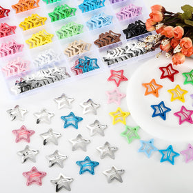 Funtopia star clips worn in festival hairstyle adding playful Y2K flair