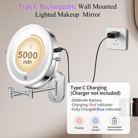 FUNTOUCH close-up of HD mirror surface highlighting crisp reflection and durable finish