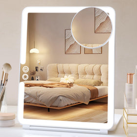FUNTOUCH folded travel mirror compact and portable for easy packing