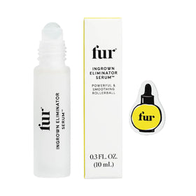 Fur rollerball front packaging showing compact travel bottle and cap