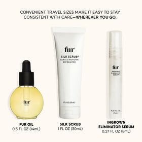 Fur results on legs showing smoother skin after routine use