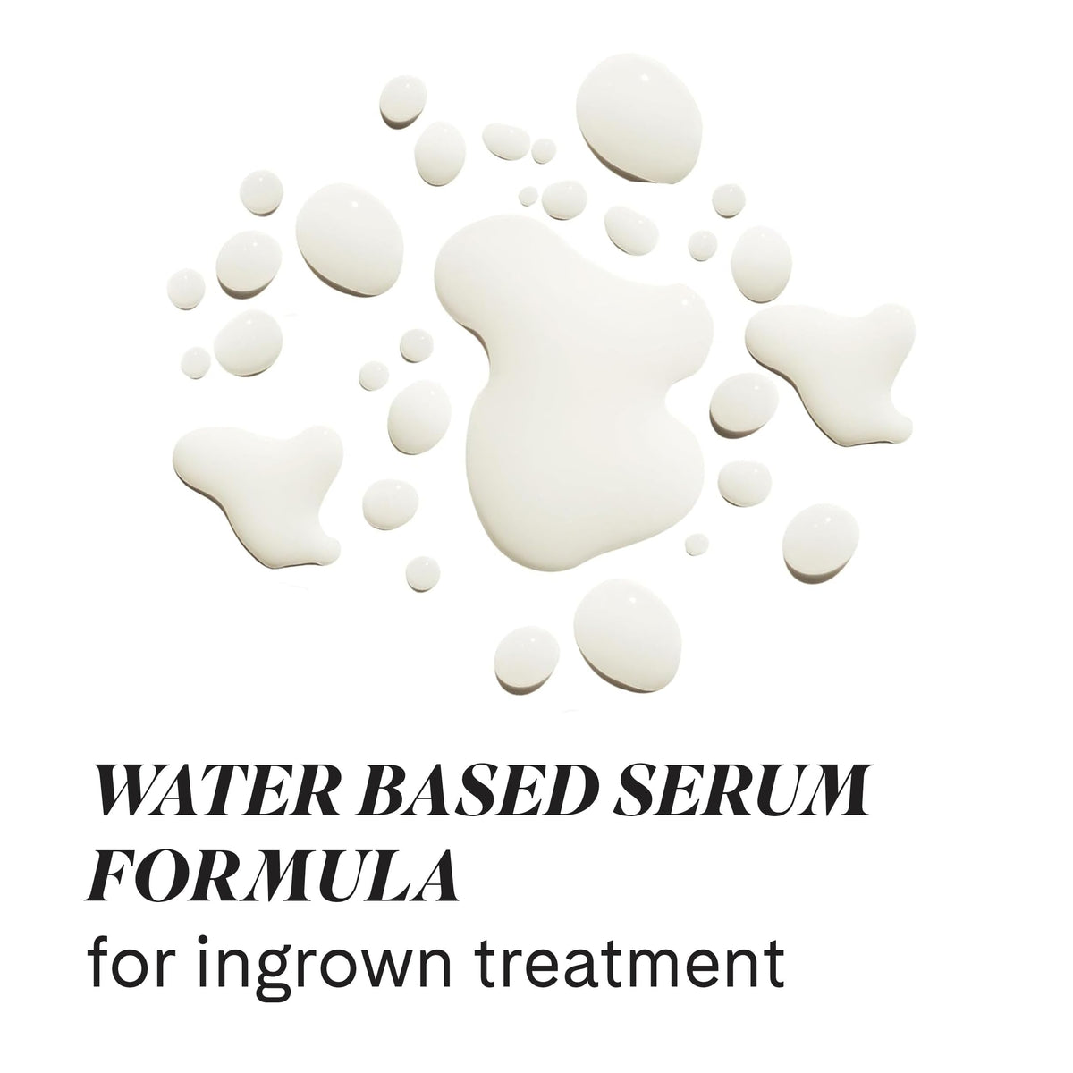 Fur spray being applied to bikini line demonstrating targeted ingrown relief