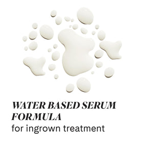 Fur spray being applied to bikini line demonstrating targeted ingrown relief