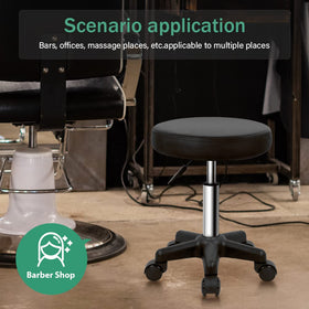 FURWOO side profile displaying adjustable height and smooth swivel action