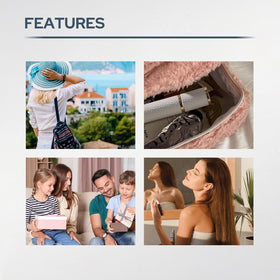 Fusupak included funnel and dropper for clean, spill-free refilling on the go