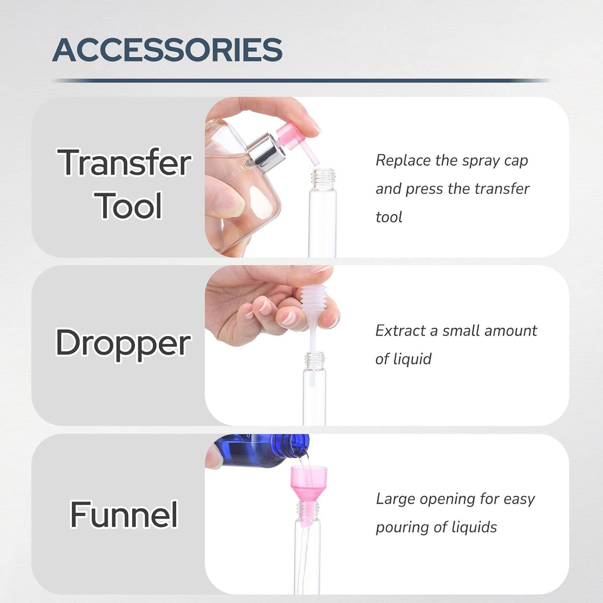 Fusupak two writable labels and marker for clear fragrance identification and organization