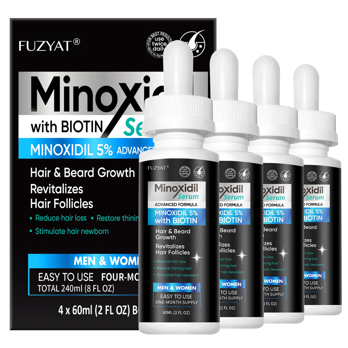 FUZYAT front packaging 240ml showing bottle and branding for easy identification