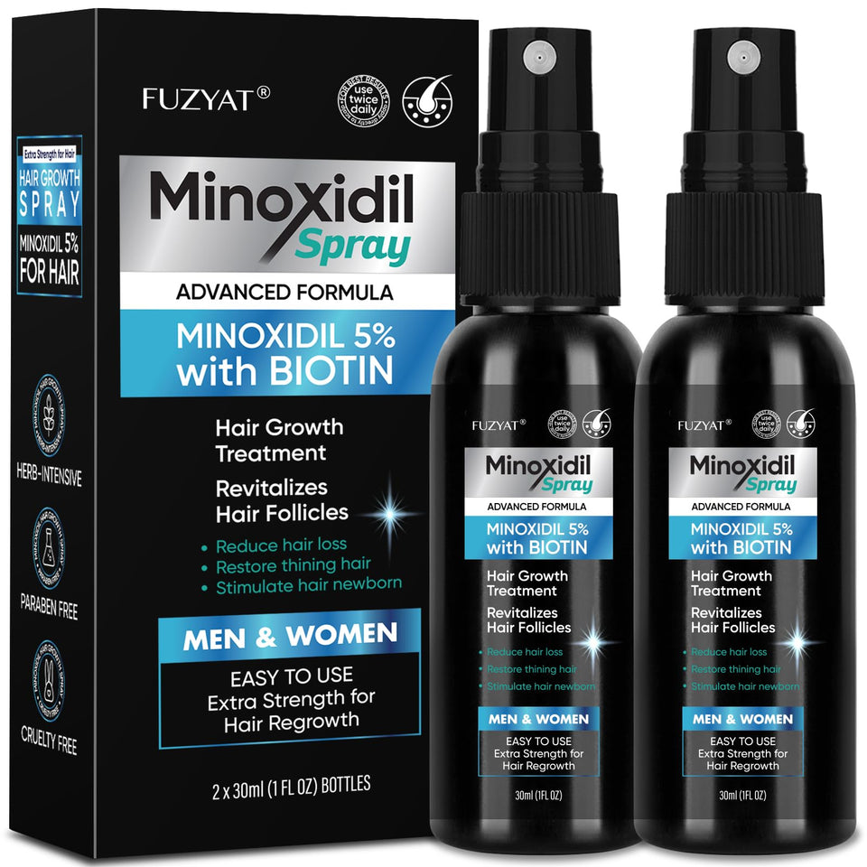 FUZYAT front packaging showing 60ml spray and label benefit