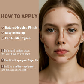 FV contour stick by mirror in morning routine for confident long-wear